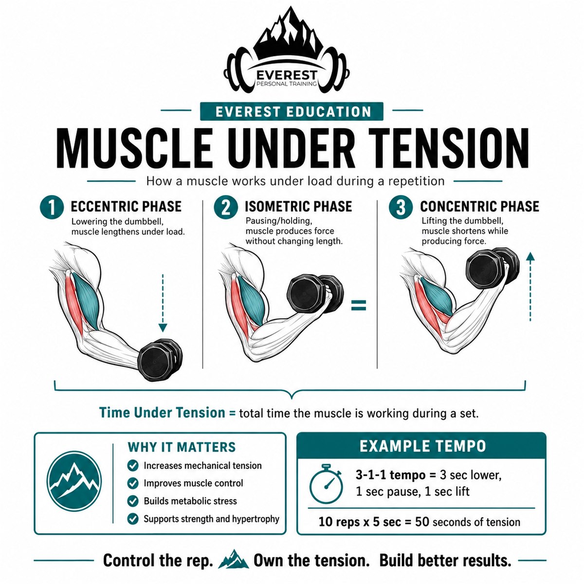 Time Under Tension: Why Slower, Controlled Reps Can Build Better Results